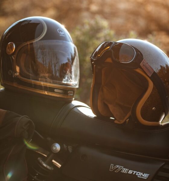 casques de moto