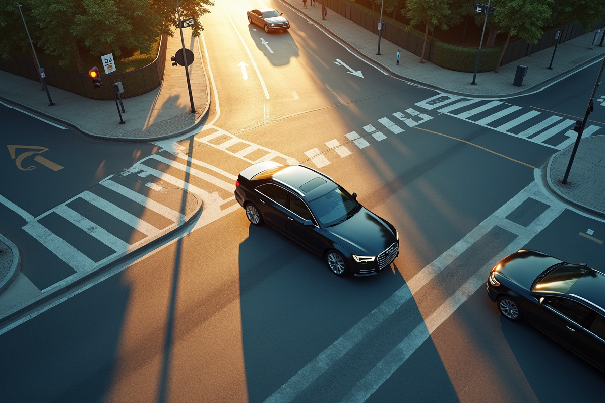voiture intersection