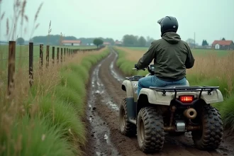 Quad non homologué : zones autorisées pour la conduite