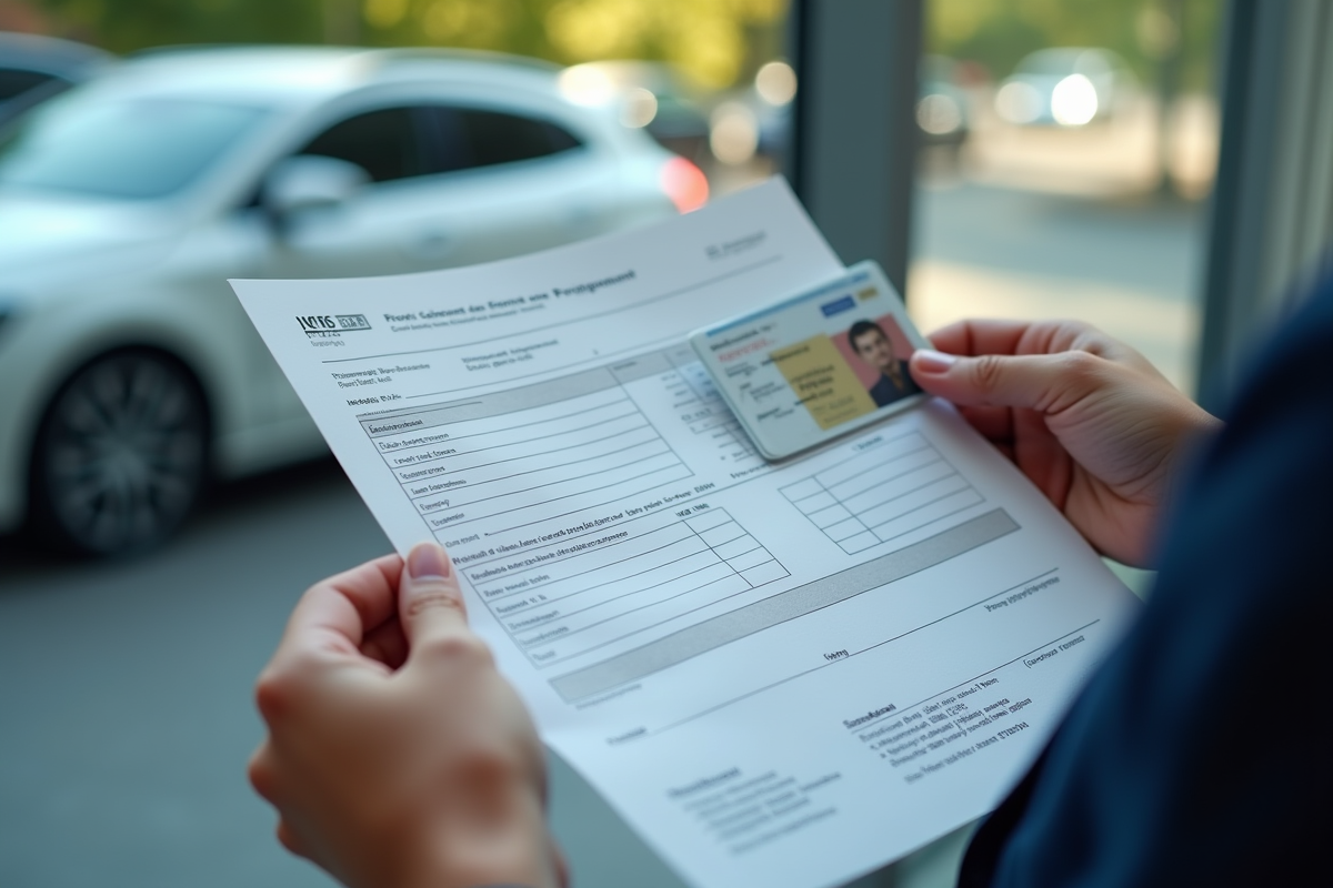 document voiture